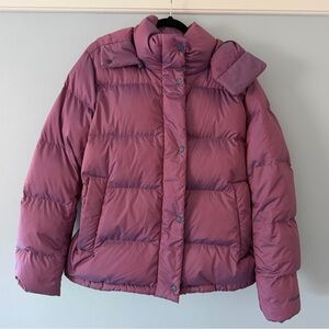 Like New - Lululemon Wunder Puff Jacket in Iridescent Purple (limited edition)